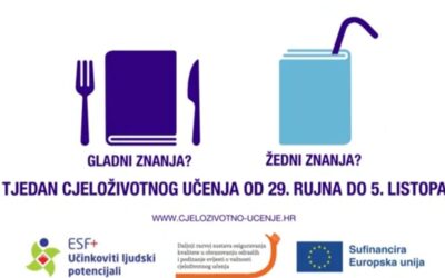Idući tjedan je 19. Tjedan cjeloživotnog učenja