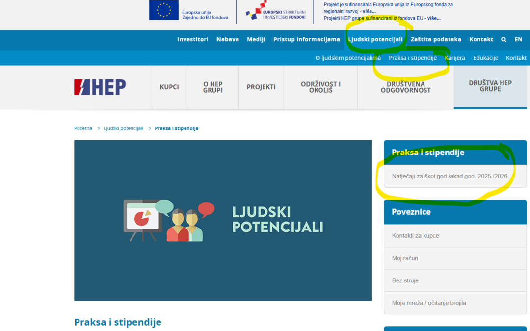 HEP dodjeljuje stipendije učenicima za 2025./2026.