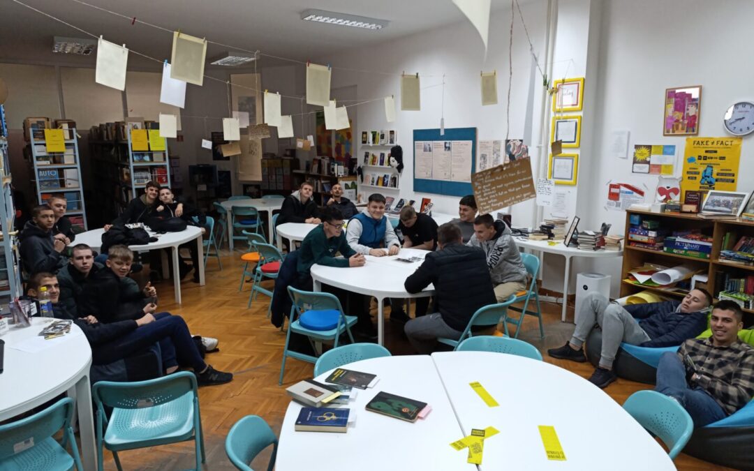 Upznavanje učenika s Knjižnicom STŠOS