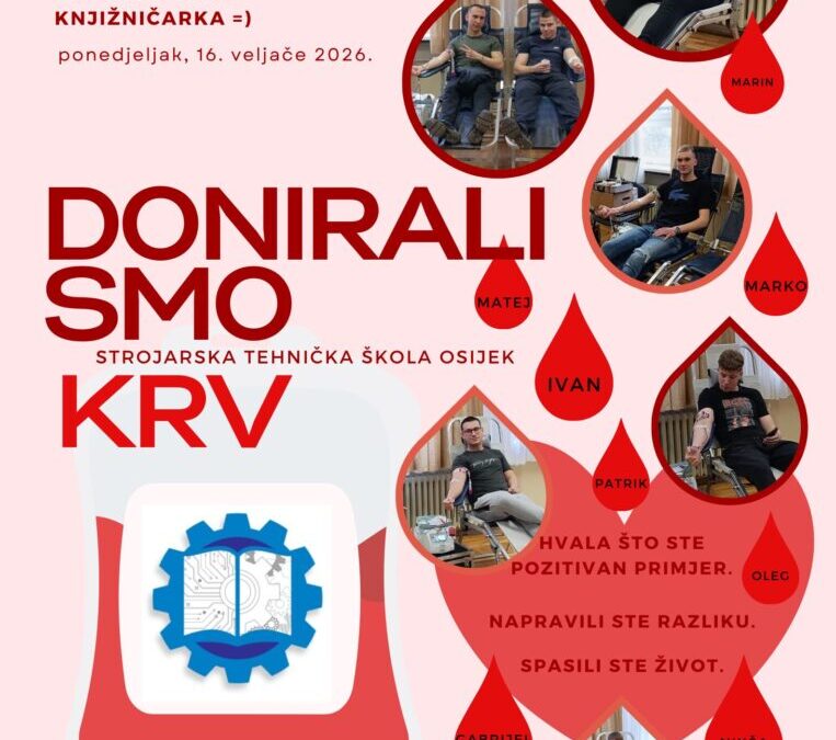 Održana akcija dobrovoljnog darivanja krvi