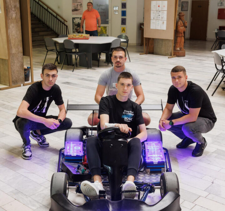 Električni karting naše škole privukao veliku pozornost javnosti i medija